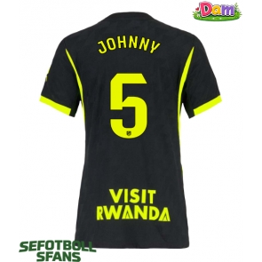 Atletico Madrid Johnny Cardoso #5 Bortatröja Kvinnor 2026-27 Kortärmad